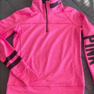 VS Pink Quarter-Zip Pullover